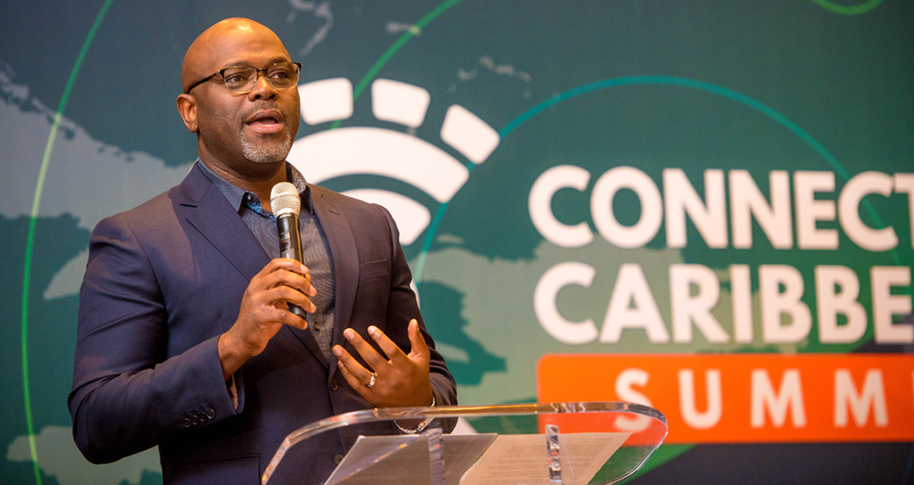 Ade Adefulu at the Connected Caribbean Summit 2023